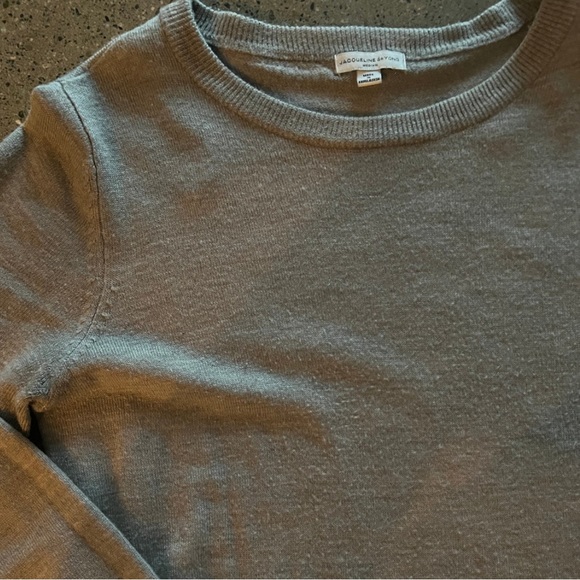 Jacqueline de Yong Grey Sweater Dress - Size Medium - Picture 2 of 4